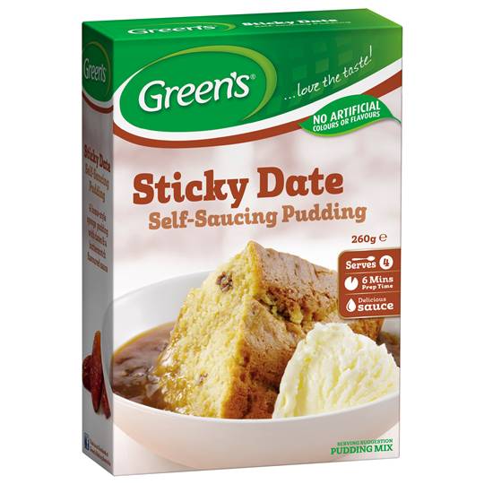 Greens Pudding Traditional Sticky Date