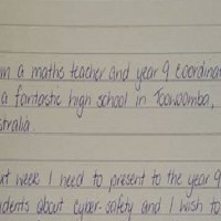 Qld teacher going viral in cyber safety lesson