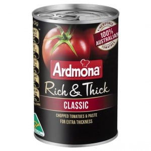 Ardmona Rich & Thick Classic Finely Chopped Tomatoes