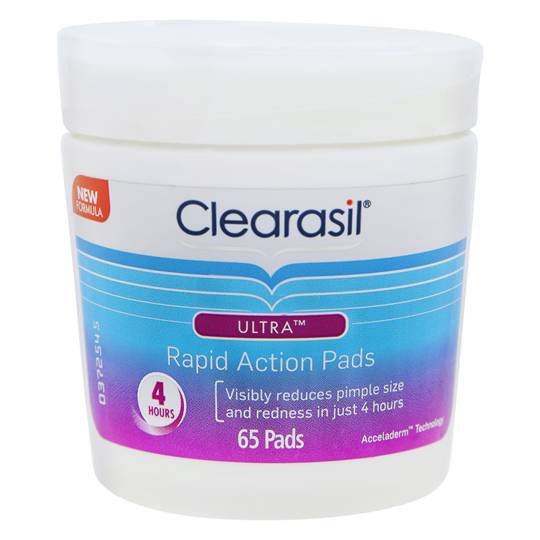 Clearasil Ultra Facial Wipes Deep Pore