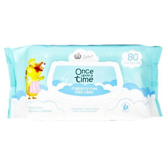 Once Upon A Time Wipes Unscented Refill