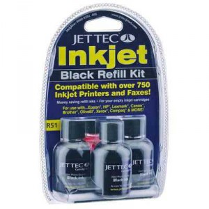 Jet Tec Inkjet Pen Refill Black