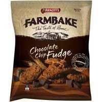 Arnott's Farmbake Cookies Choc Chip Fudge