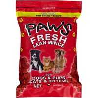 Paws Pet Fresh Adult Dog Food Mince