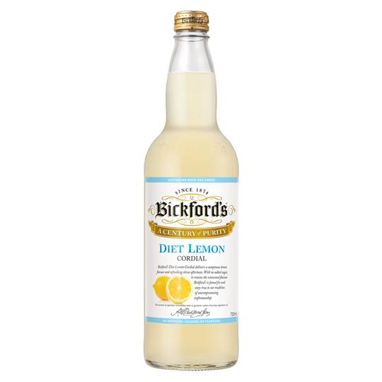 Bickfords Diet Lemon Cordial