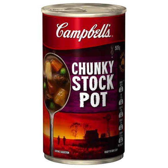 Campbell's Chunky Canned Soup Stockpot Hearty & Filling