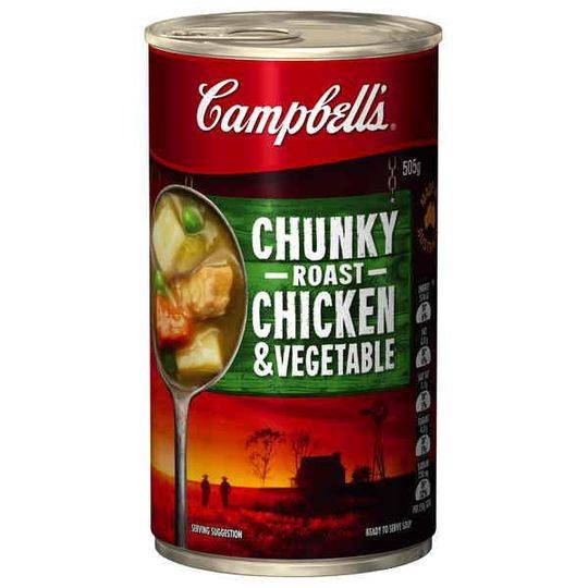 Campbell's Chunky Canned Soup Roast Chicken & Vegetable