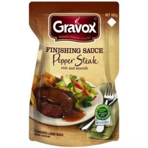 Gravox Finishing Sauce Pepper Steak