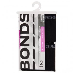 Bonds Ladies Underwear Hipster Bikini Fashion Size 12 2 Pack