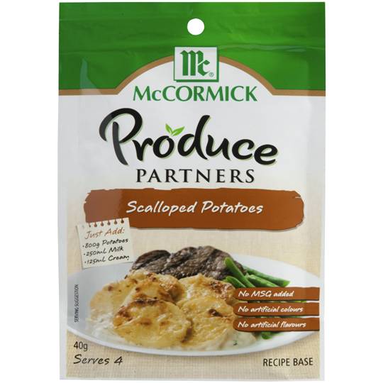 Mccormick Produce Partners Scalloped Potato