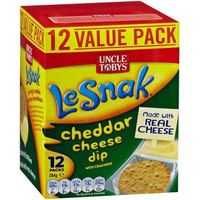 Uncle Tobys Le Snak Cheddar Cheese Dip