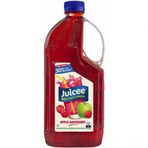 Juicee 90% Fruit Cordial Apple Raspberry