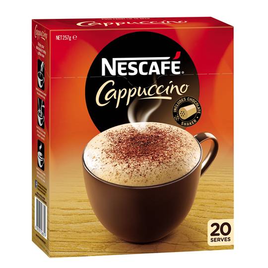 Nescafe Cafe Menu Cappuccino