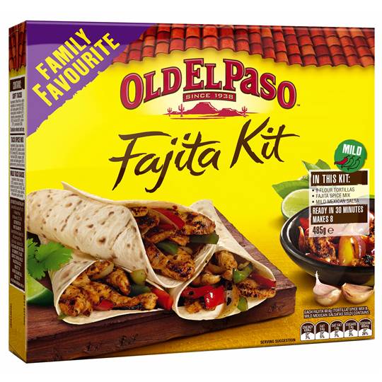 Old El Paso Dinner Kit Fajita