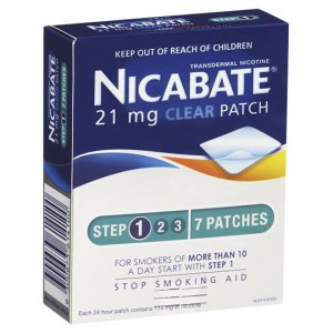Nicabate Quit Smoking Patches Clear Step