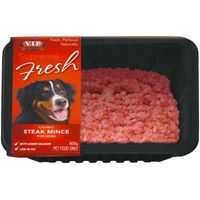 Vip Adult Dog Food Steak Mince