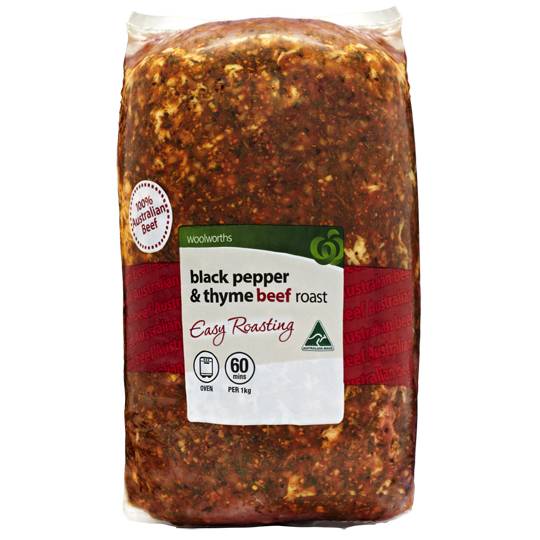 Beef Roast Thyme & Black Pepper