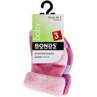 Bonds Baby Socks Wonder Size 000