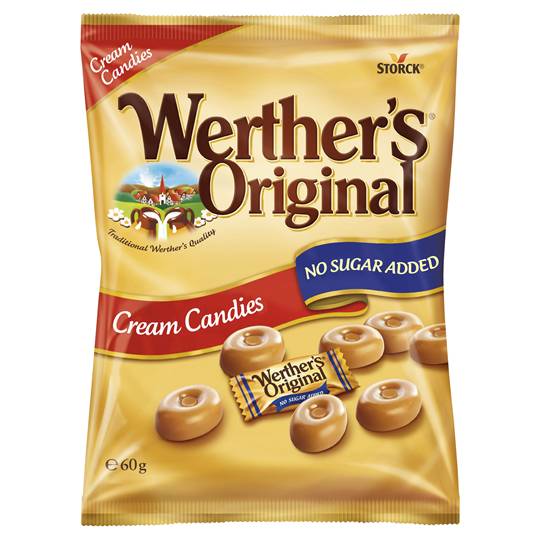 Werther's Original Cream Candies No Sugar Added
