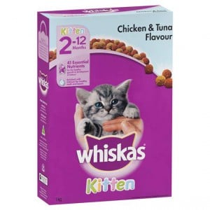 Whiskas Kitten Food Chicken & Tuna