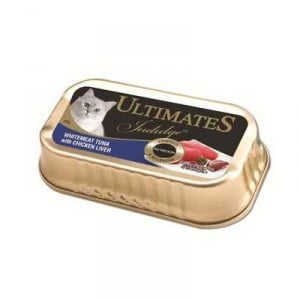 Ultimates Indulge Adult Cat Food Whitemeat Tuna & Chicken Liver