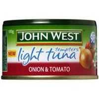 John West Tuna Onion & Tomato 98% F/free