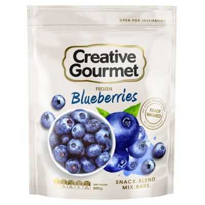 Creative Gourmet Frozen Fruit Blueberries