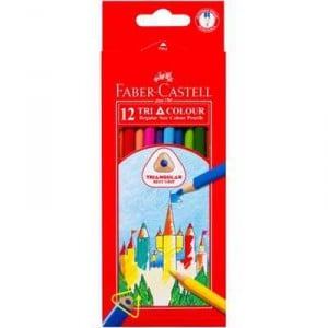 Faber-castell Coloured Pencils Tri Grip