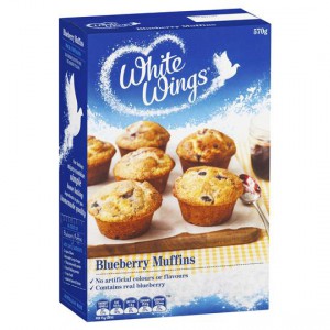 White Wings Muffin Mix Blueberry