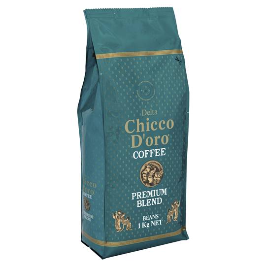 Delta Chicco Doro Premium Blend Coffee Beans