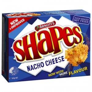 Arnott's Shapes Nacho Cheese