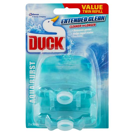 Duck Protection Plus Toilet Cleaner Liquid Refill Aqua Burst