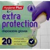 Hygiene Plus Gloves Disposable Extra Protection