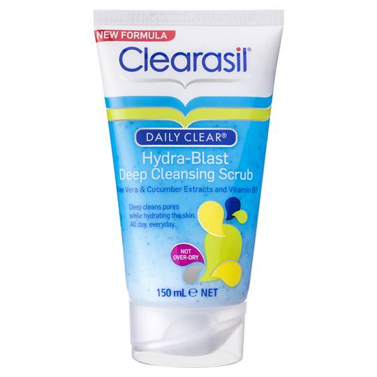 Clearasil Deep Cleanser Facial Scrub Daily Exfoliating