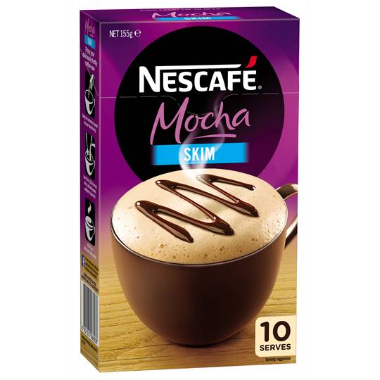 Nescafe Cafe Menu Skim Mocha