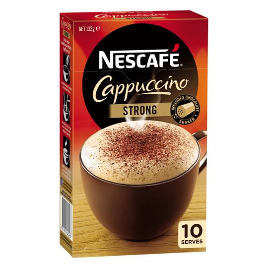 Nescafe Cafe Menu Strong Cappucino