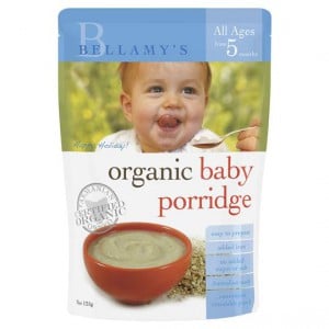 Bellamys Organic Food 6 Months+ Porridge