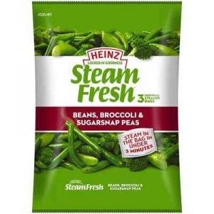 Heinz Steam Fresh Beans Brocc & Sugarsnap