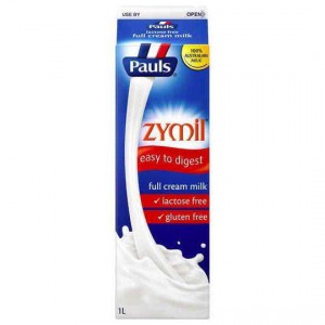 Pauls Zymil Lactose Free Full Cream Milk