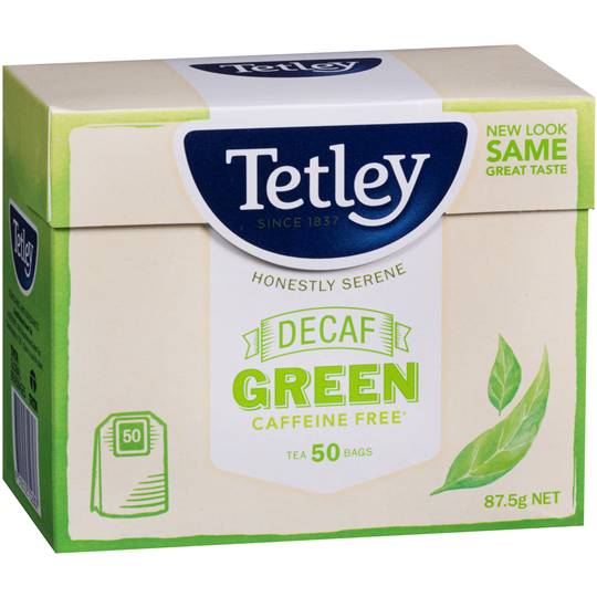 Tetley Decaffeinated Green Tea Bags