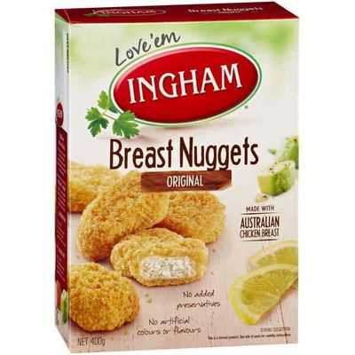 Ingham Crumbed Chicken Breast Nuggets