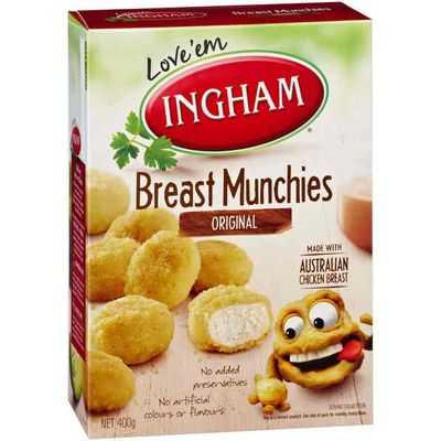 Ingham Crumbed Chicken Breast Munchies