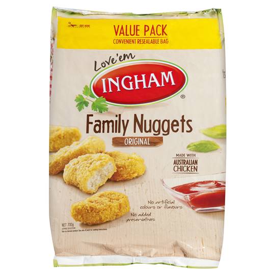 Ingham Crumbed Chicken Nuggets Family Pack