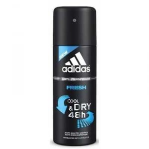 Adidas Action 3 Deodorant Aerosol Anti Perspirant Fresh
