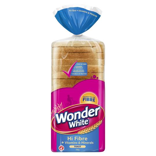 Wonder White Bread Vitamins & Minerals Toast