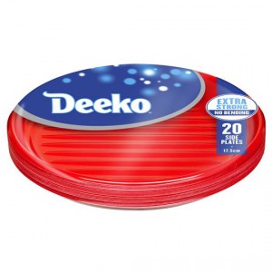 Deeko Side Plates Plastic