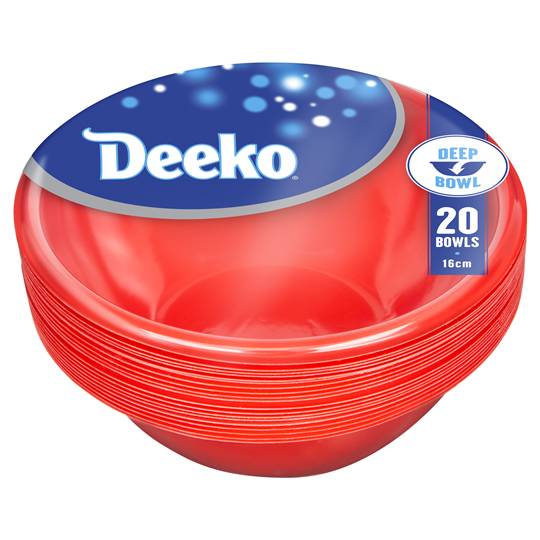 Deeko Bowls Plastic