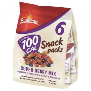 Sunbeam Snack Pack Super Berry