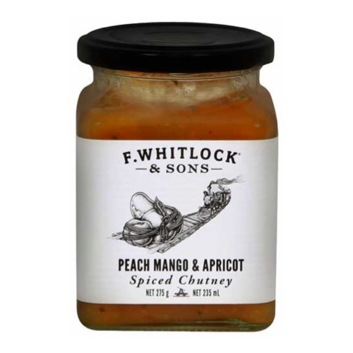 f whitlock and sons peach mango and apricot spiced chutney rate it