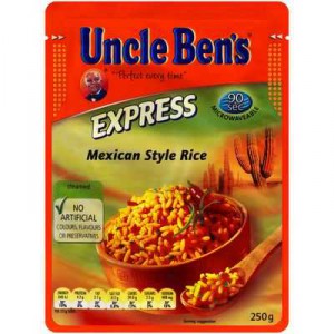 Uncle Bens Express Microwave Mexican Style Rice